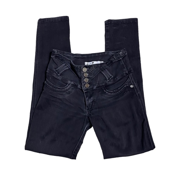 Seven7 black  denim jeans - Picture 2 of 11